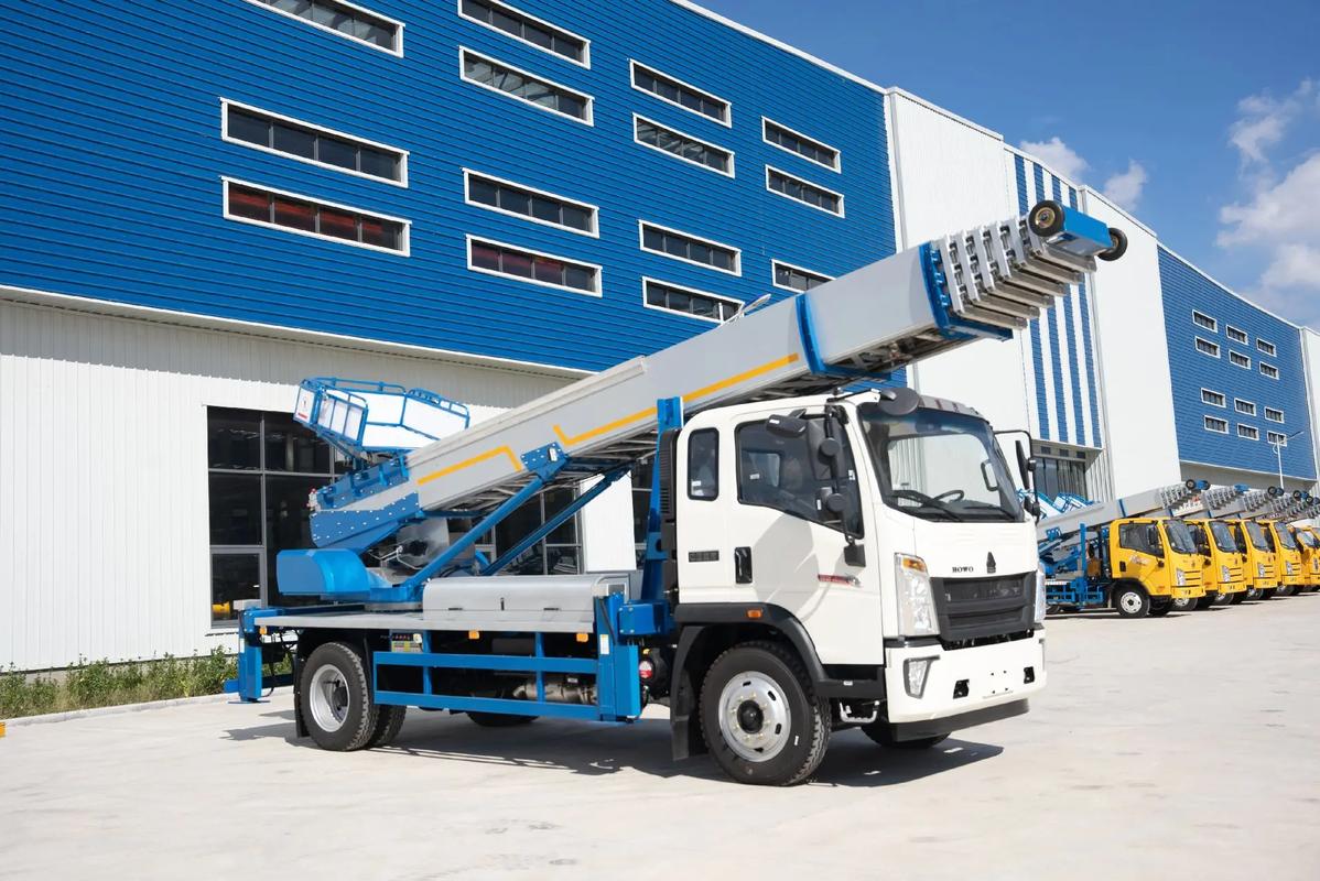 惠安县出租云梯车高空作业车 建筑垃圾搬运